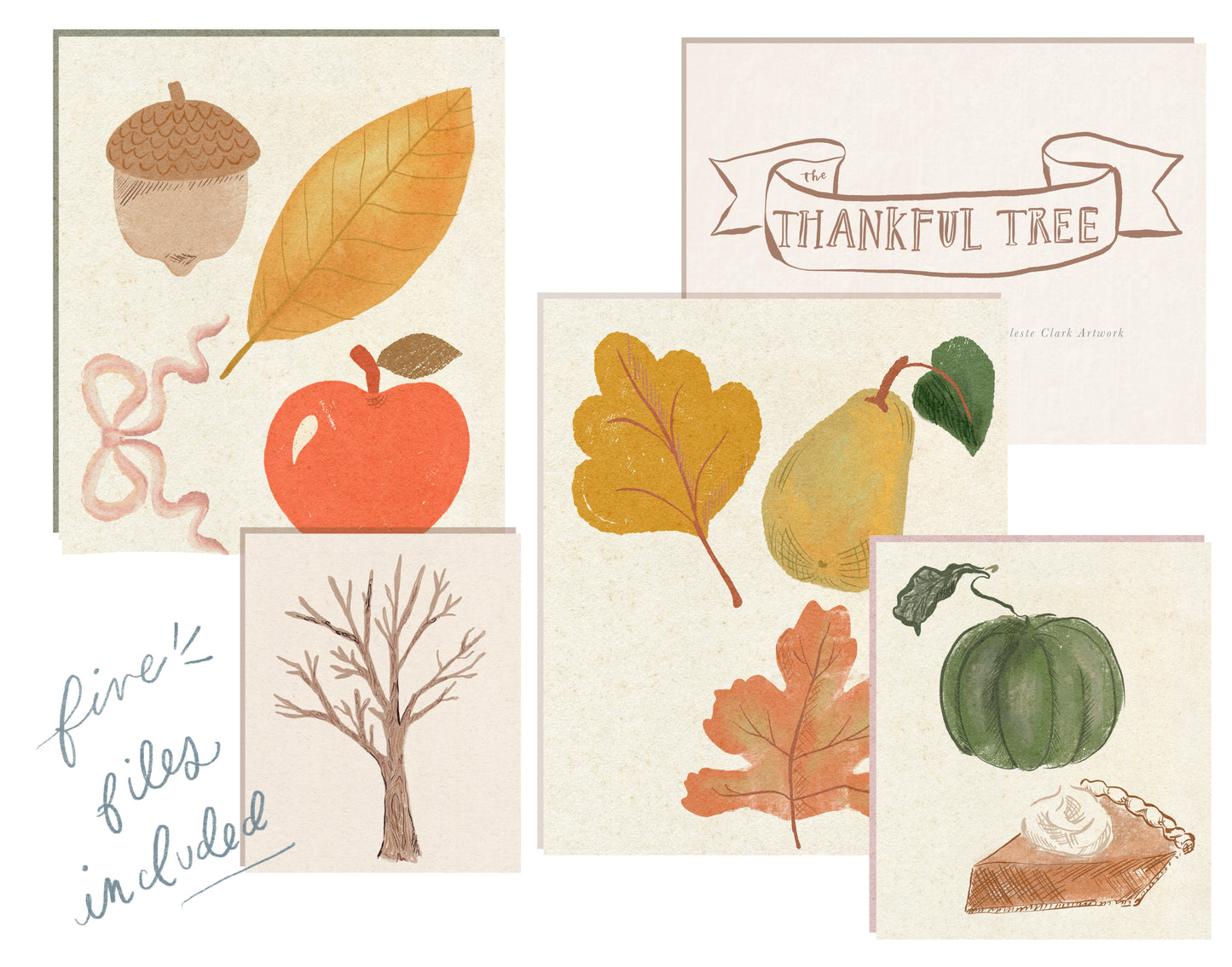 thankful-tree-printable-celeste-c-clark for Free Printable Thankful Tree Printable Thankful Tree Printable – CELESTE C. CLARK for Free Printable Thankful Tree Printable