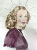 Custom Vintage Watercolor Portrait