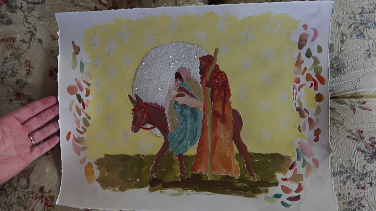 The Nativity no. 04 - Original Artwork