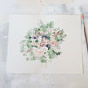 Custom Wedding Bouquet Portrait