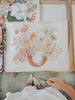 Custom Wedding Bouquet Portrait