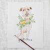 Custom Pet Portrait | Watercolor
